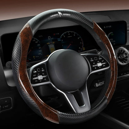 Steering Wheel Cover Universal Fit Carbon Fiber    Home Decor Supply | Online Retail | ShoreShopper.com