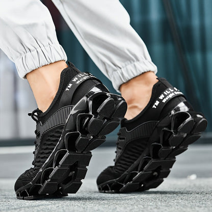 Athletic Footwear for Men - Cozy And Airy Sneakers, Practical, with a Soft Sole Ideal for Prolonged Standing, Featuring a Fish Scale Pattern for Gym Workouts, Walking, And Outdoor Pursuits    Home Decor Supply | Online Retail | ShoreShopper.com