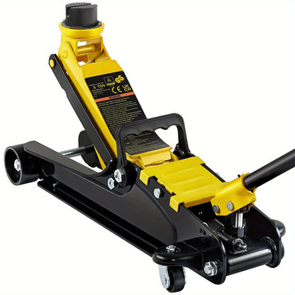 Happybuy 2.5 Ton Alloy Single Cylinder Compact Car Jack 3"-15"    Home Decor Supply | Online Retail | ShoreShopper.com