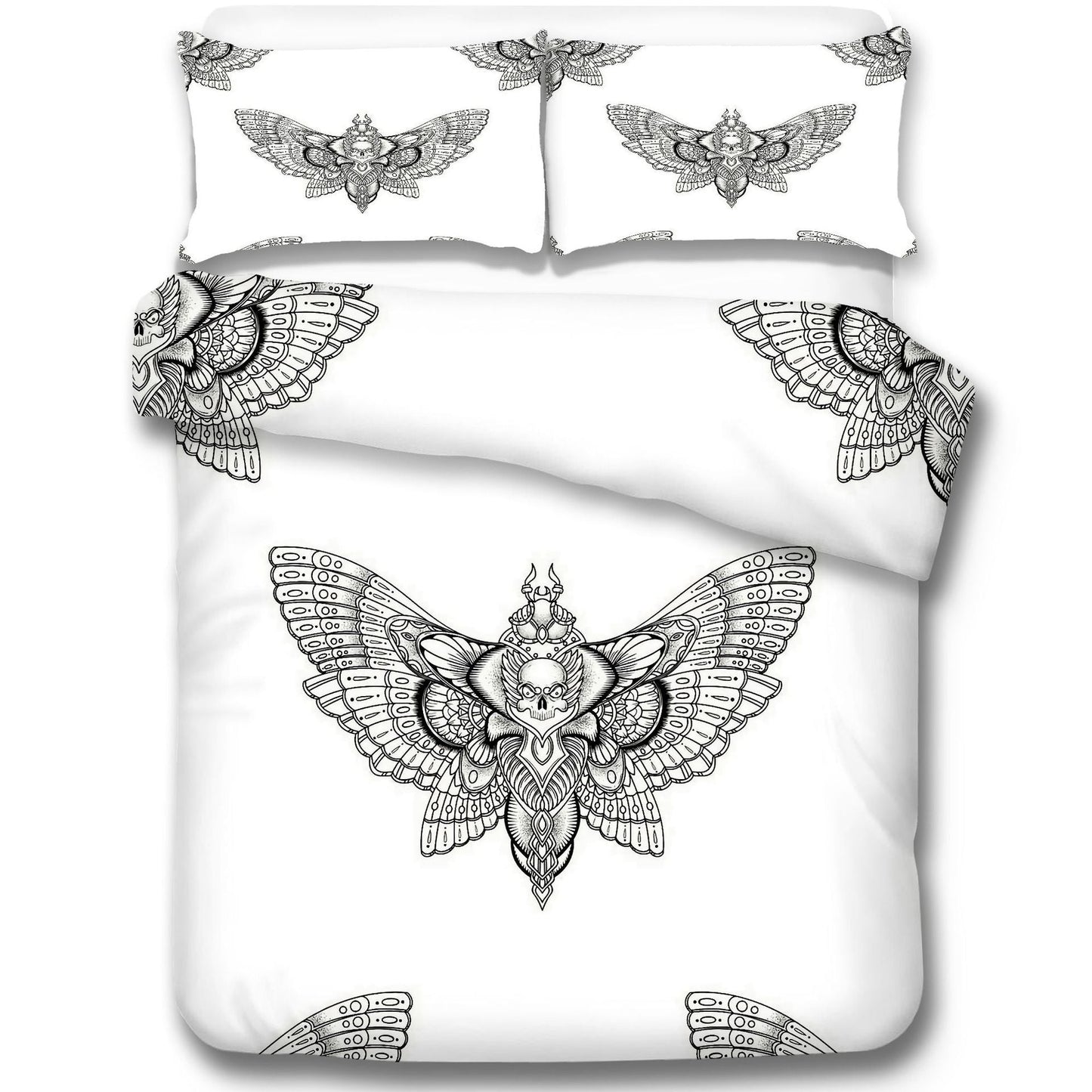 Moth Skull 3D Printing Skeleton Moth Death Skull Three-piece Set    Home Decor Supply | Online Retail | ShoreShopper.com
