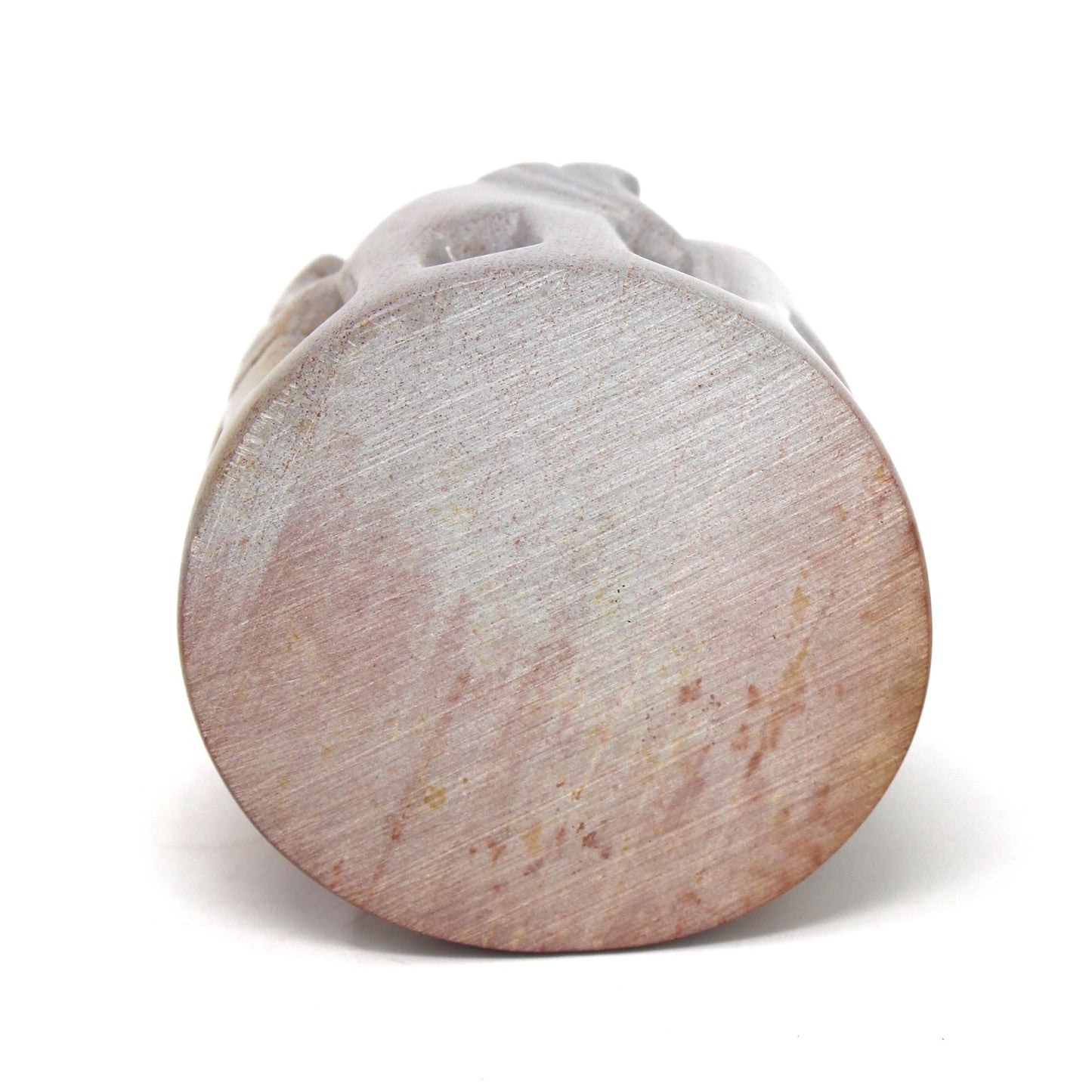 Circle of Elephants Soapstone Sculpture, 3 to 3.5-inch - Light Natural Stone    Home Decor Supply | Online Retail | ShoreShopper.com