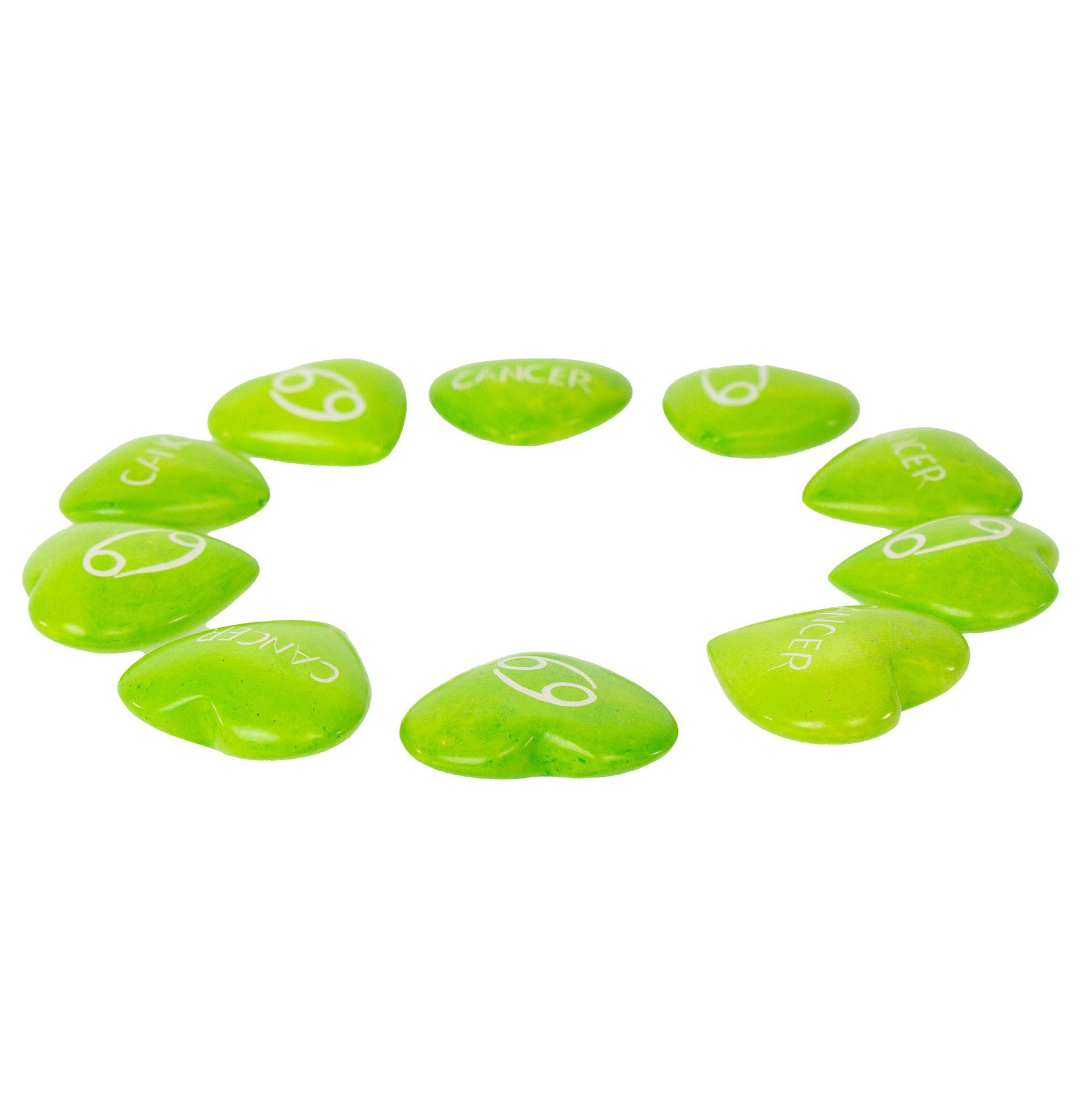 Zodiac Soapstone Hearts, Pack of 5: CANCER    Home Decor Supply | Online Retail | ShoreShopper.com