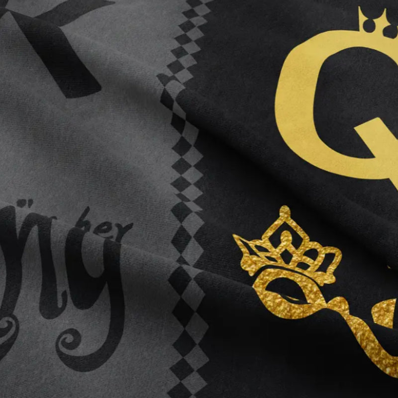 Three Piece Crown English Digital Printed Quilt Cover    Home Decor Supply | Online Retail | ShoreShopper.com
