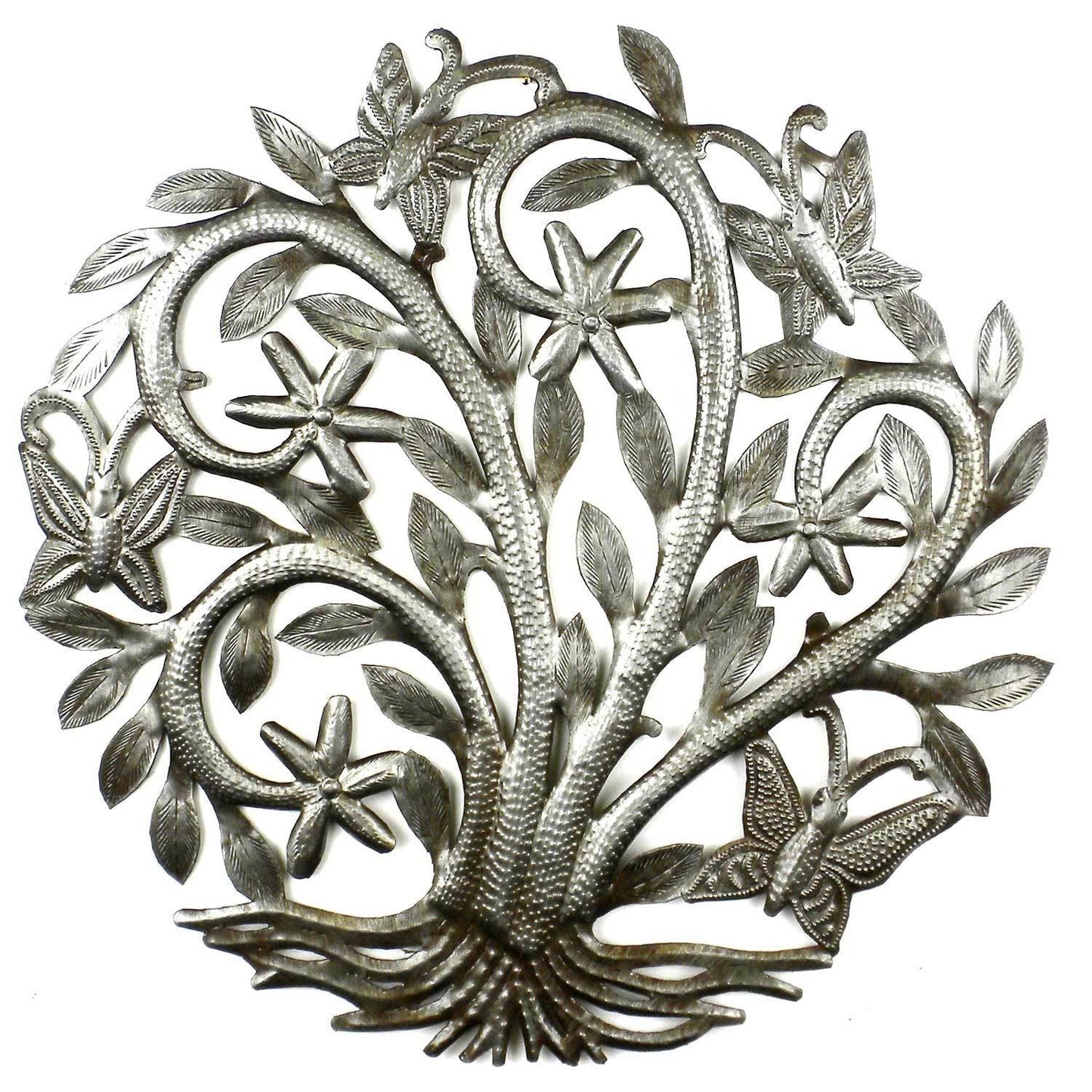 14 inch Tree of Life with Butterflies - Croix des Bouquets    Home Decor Supply | Online Retail | ShoreShopper.com