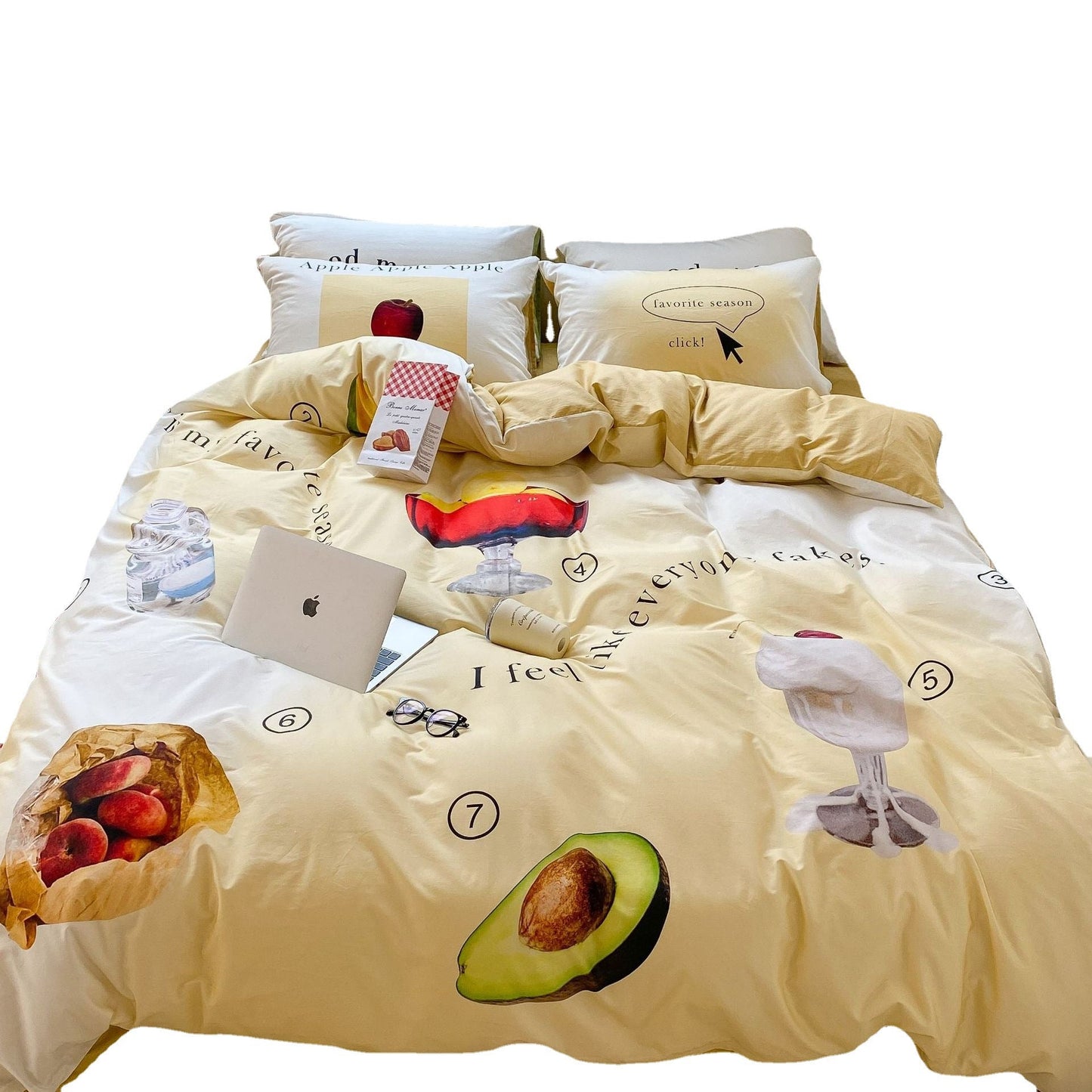 Household Fashion Simple Pure Cotton 3D Printing Bedding    Home Decor Supply | Online Retail | ShoreShopper.com