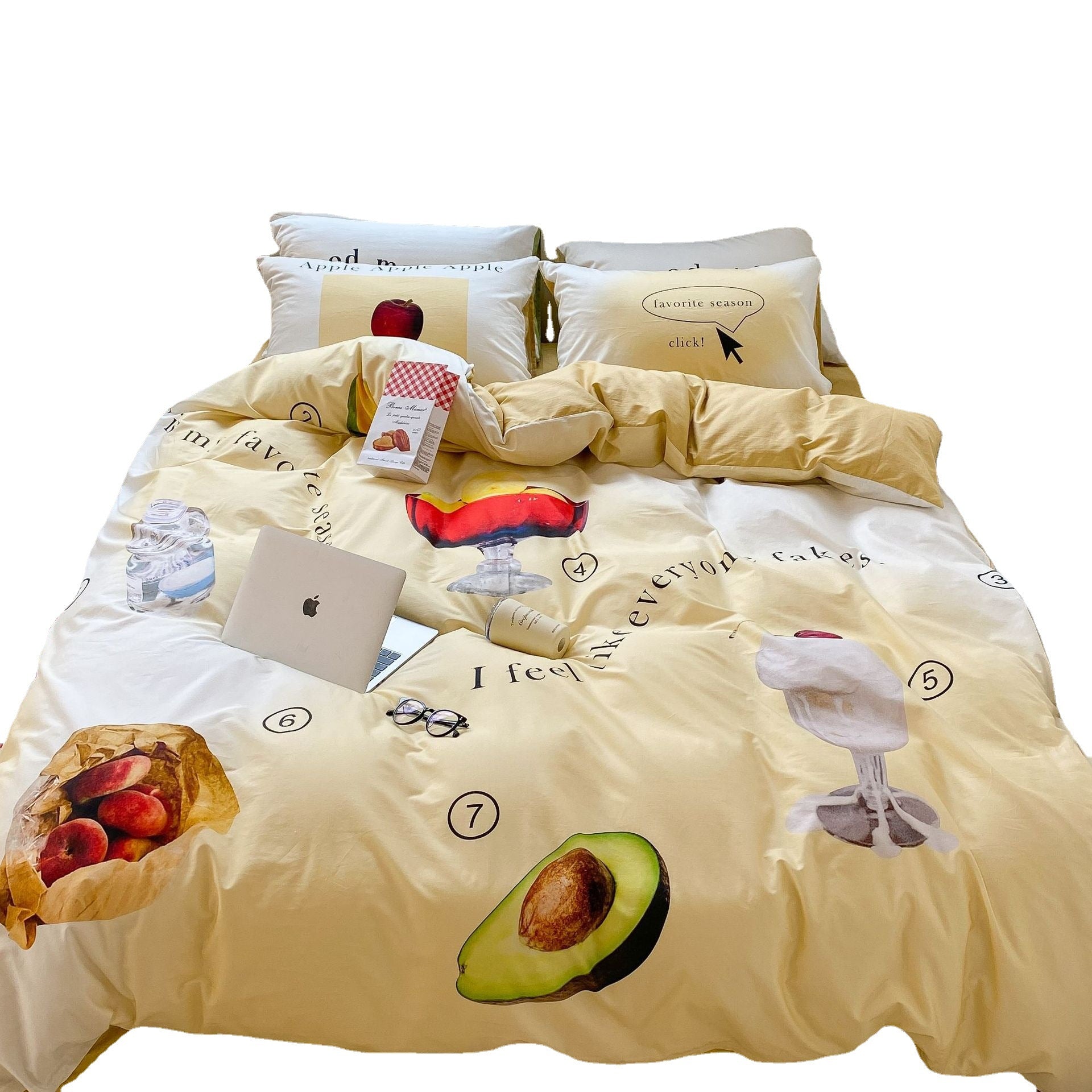 Household Fashion Simple Pure Cotton 3D Printing Bedding    Home Decor Supply | Online Retail | ShoreShopper.com