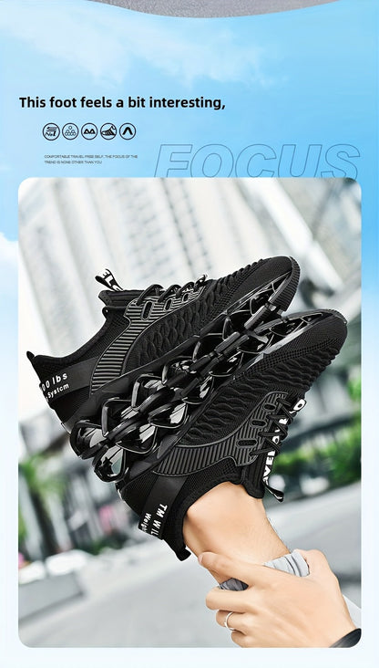 Athletic Footwear for Men - Cozy And Airy Sneakers, Practical, with a Soft Sole Ideal for Prolonged Standing, Featuring a Fish Scale Pattern for Gym Workouts, Walking, And Outdoor Pursuits    Home Decor Supply | Online Retail | ShoreShopper.com