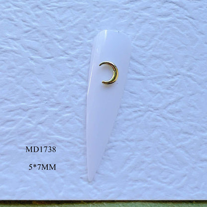 Axe Moon Alloy Accessories 3D Nail Art Decorations    Home Decor Supply | Online Retail | ShoreShopper.com