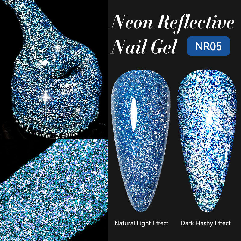 Nail Art Fluorescent Crushed Diamond Gel Polish    Home Decor Supply | Online Retail | ShoreShopper.com