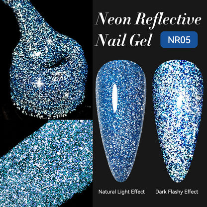 Nail Art Fluorescent Crushed Diamond Gel Polish    Home Decor Supply | Online Retail | ShoreShopper.com
