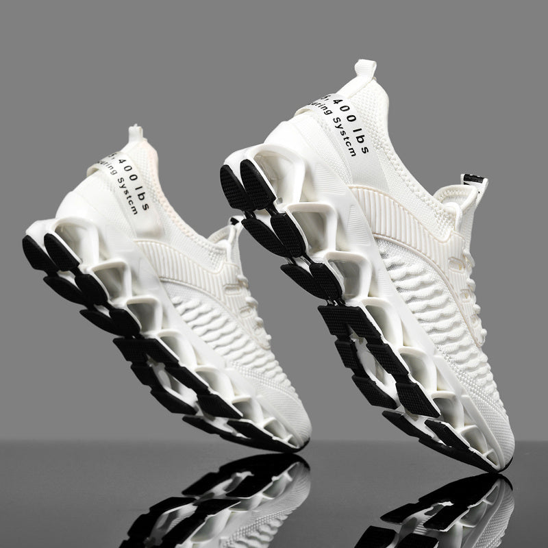 Athletic Footwear for Men - Cozy And Airy Sneakers, Practical, with a Soft Sole Ideal for Prolonged Standing, Featuring a Fish Scale Pattern for Gym Workouts, Walking, And Outdoor Pursuits    Home Decor Supply | Online Retail | ShoreShopper.com