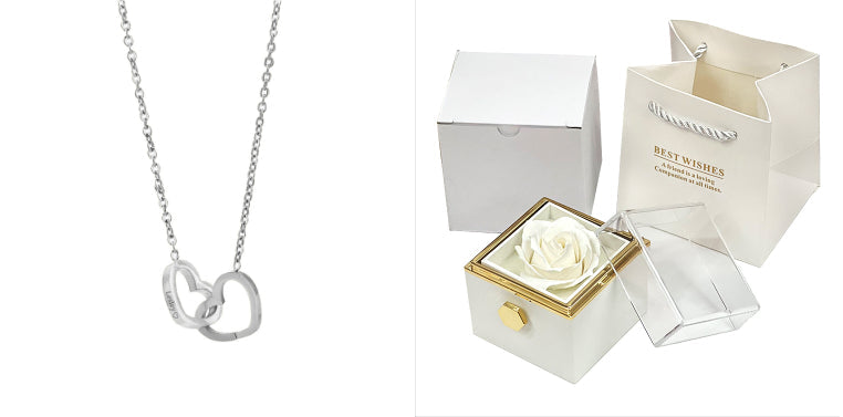 Rotating Soap Flower Rose Gift Box Creative Rotating Rose Jewelry Packaging Box Valentine's Day Gift For Women    Home Decor Supply | Online Retail | ShoreShopper.com