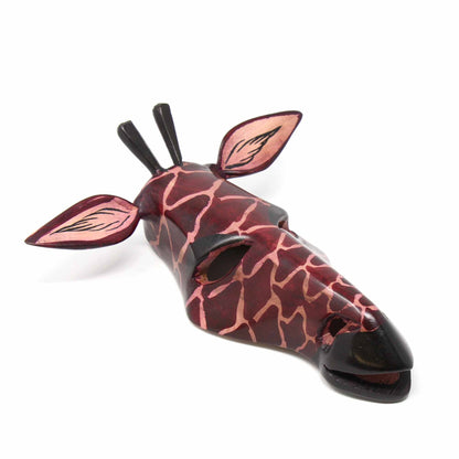 Wood Giraffe Mask    Home Decor Supply | Online Retail | ShoreShopper.com