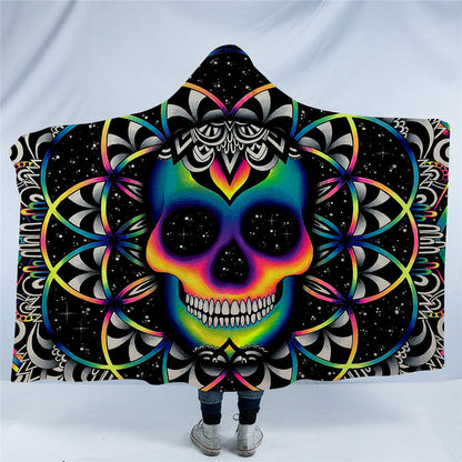 3D Digital Printed Hooded Blanket Cape    Home Decor Supply | Online Retail | ShoreShopper.com