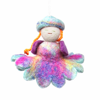 Felt Flower Fairy Mobile - Global Groove    Home Decor Supply | Online Retail | ShoreShopper.com