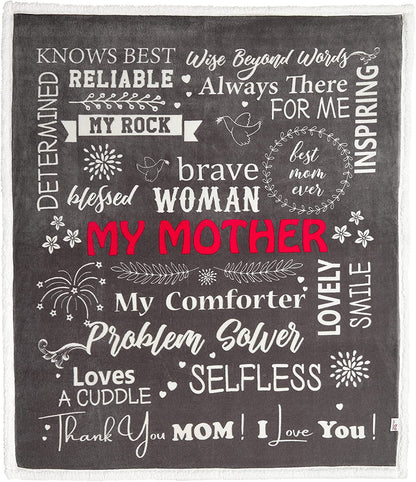 Mother's Day Gift Blanket Lambswool Quilt Winter Thickened Nap Sofa Cover Blanket    Home Decor Supply | Online Retail | ShoreShopper.com