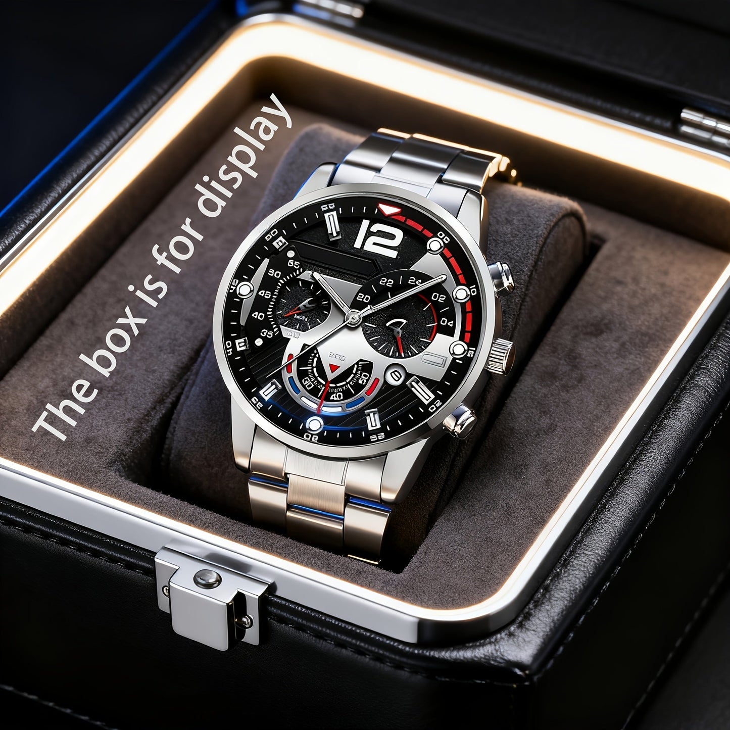 5pcs Men's Business Fashion High-End Elegant Versatile Watch Set Perfect Gift for Friends On Holidays And Birthdays Holiday Gifts Birthday Presents Elegant Design Sophisticated Timepiece Premium Materials Watch Set for Men Wr    Home Decor Supply | Online Retail | ShoreShopper.com