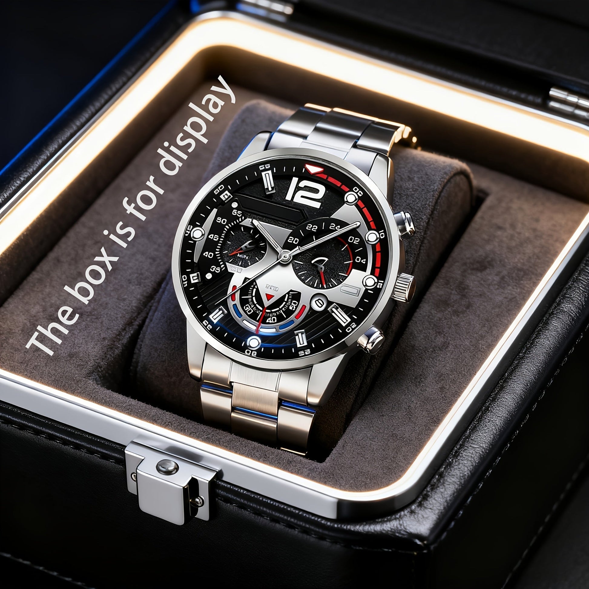 5pcs Men's Business Fashion High-End Elegant Versatile Watch Set Perfect Gift for Friends On Holidays And Birthdays Holiday Gifts Birthday Presents Elegant Design Sophisticated Timepiece Premium Materials Watch Set for Men Wr    Home Decor Supply | Online Retail | ShoreShopper.com