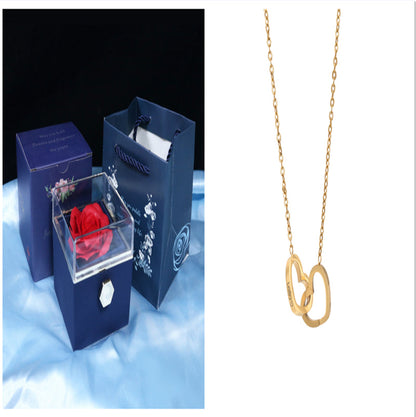 Rotating Soap Flower Rose Gift Box Creative Rotating Rose Jewelry Packaging Box Valentine's Day Gift For Women    Home Decor Supply | Online Retail | ShoreShopper.com