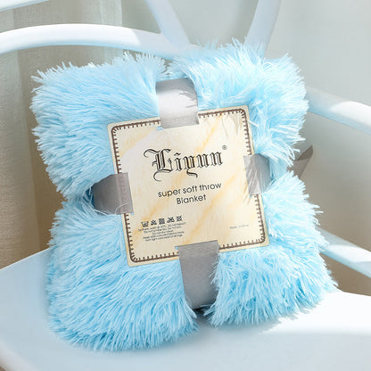 Super Soft Coral Fleece Blanket Warm Cozy Bedding Blanket Fluffy Sofa Bedding Airplane Hotel Throw Sofa Blanket New    Home Decor Supply | Online Retail | ShoreShopper.com