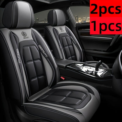 Faux Leather Universal Seat Covers Driver & Passenger Seats    Home Decor Supply | Online Retail | ShoreShopper.com