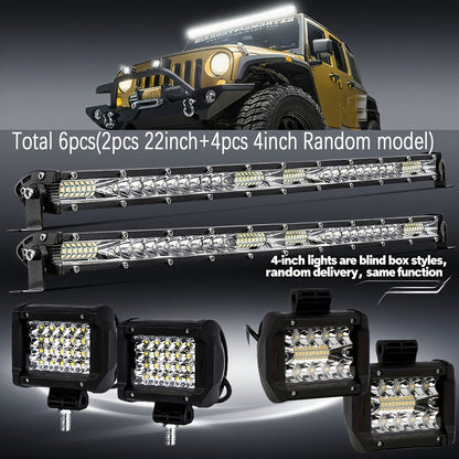 Pro-Series LED Off-Road Light Bar & Work Light Pods | 4" - 21" Weatherproof Lighting Kits    Home Decor Supply | Online Retail | ShoreShopper.com