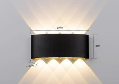 Led Wall Lamp Bedroom Bedside Lamp Garden Decoration Living Room Background Wall Lamp Waterproof Outdoor Spotlight    Home Decor Supply | Online Retail | ShoreShopper.com