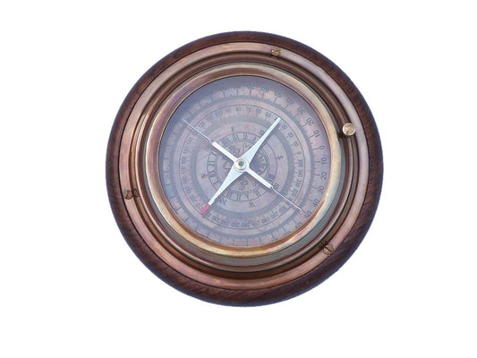 Antique Brass Directional Desktop Compass 6""    Home Decor Supply | Online Retail | ShoreShopper.com