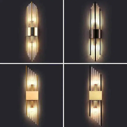 Modern LED Crystal Wall Sconce - Luxury Indoor Decorative Lighting - ShoreCo.Shop