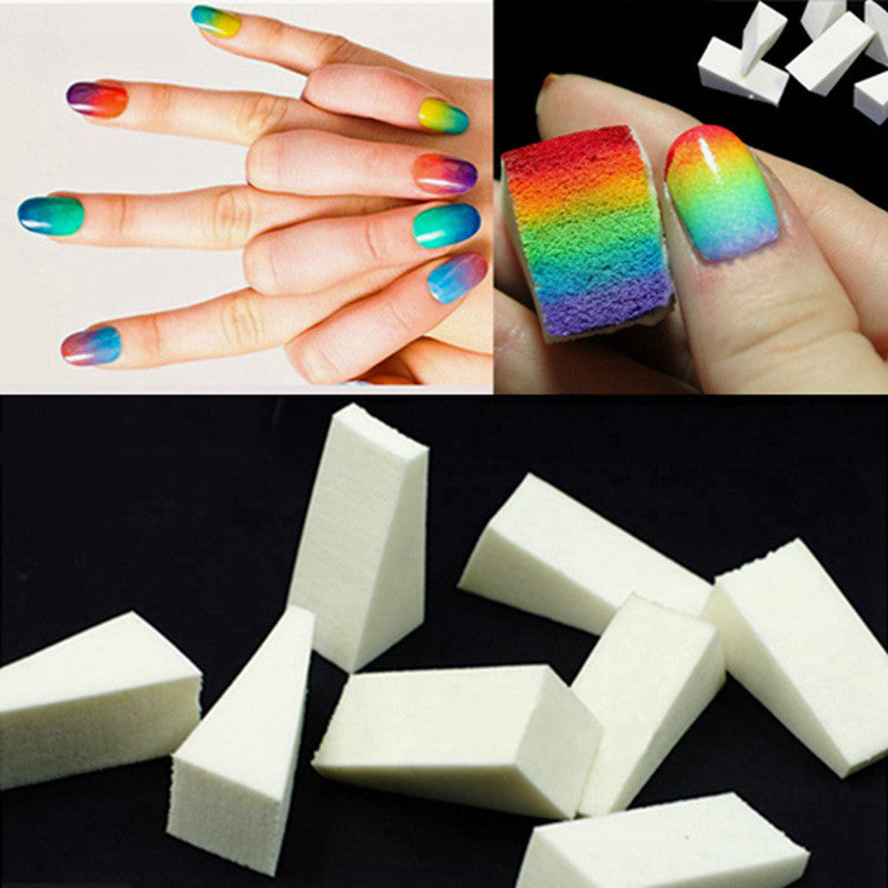 Nail Art Gradient Sponge DIY Creative Star Nail    Home Decor Supply | Online Retail | ShoreShopper.com