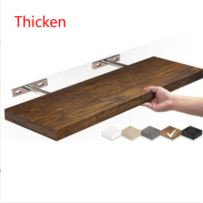 Solid Wood Floating Wall Shelf - Minimalist Hanging Storage for Home and Office    Home Decor Supply | Online Retail | ShoreShopper.com