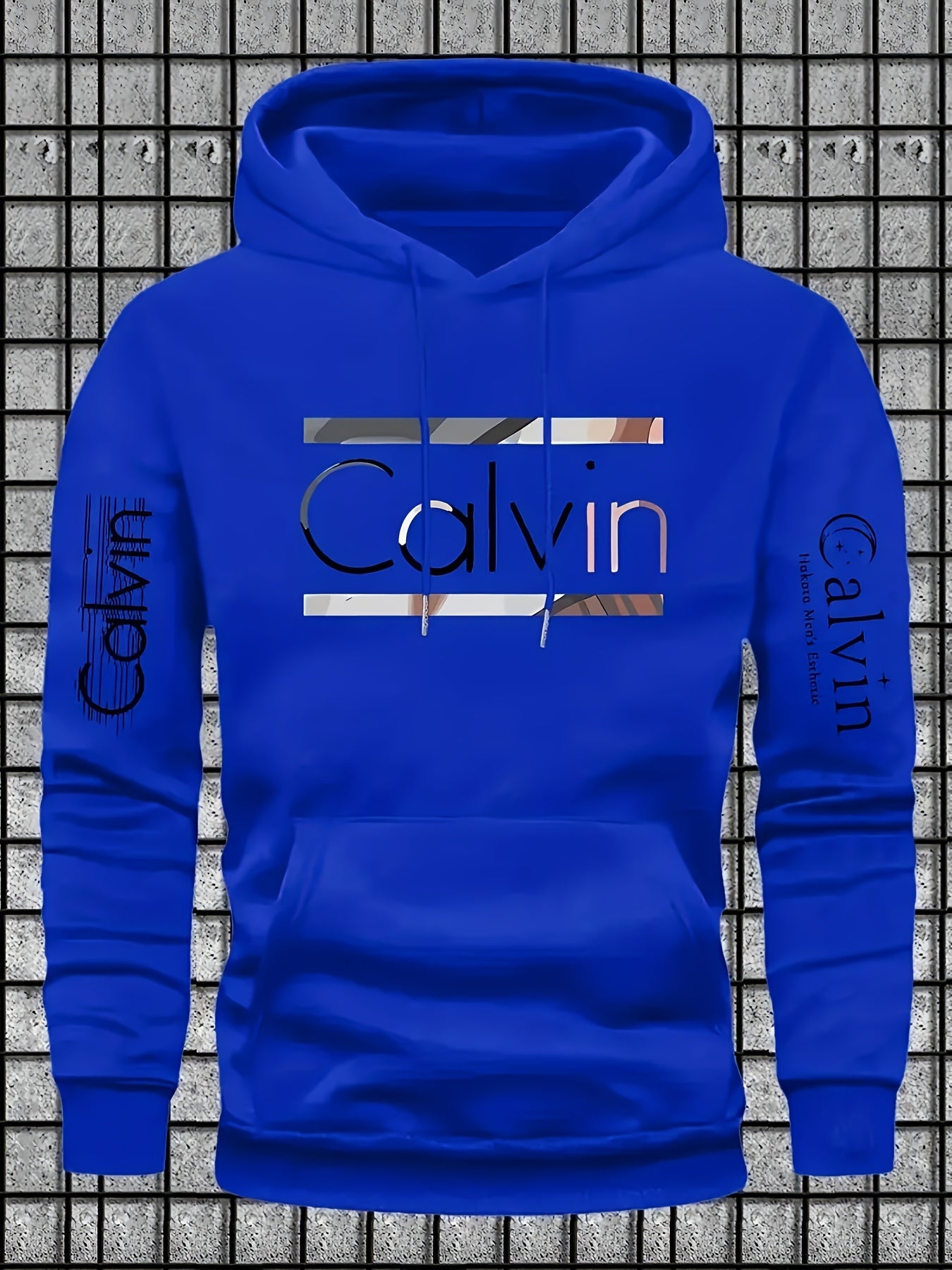 Mens Casual Versatile Hoodie Gal Letter Print    Home Decor Supply | Online Retail | ShoreShopper.com