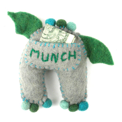 Felt Sea Tooth Monster - Global Groove    Home Decor Supply | Online Retail | ShoreShopper.com