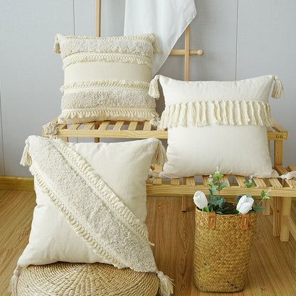 Home Fashion Boho Ethnic Tufted Pillowcase    Home Decor Supply | Online Retail | ShoreShopper.com