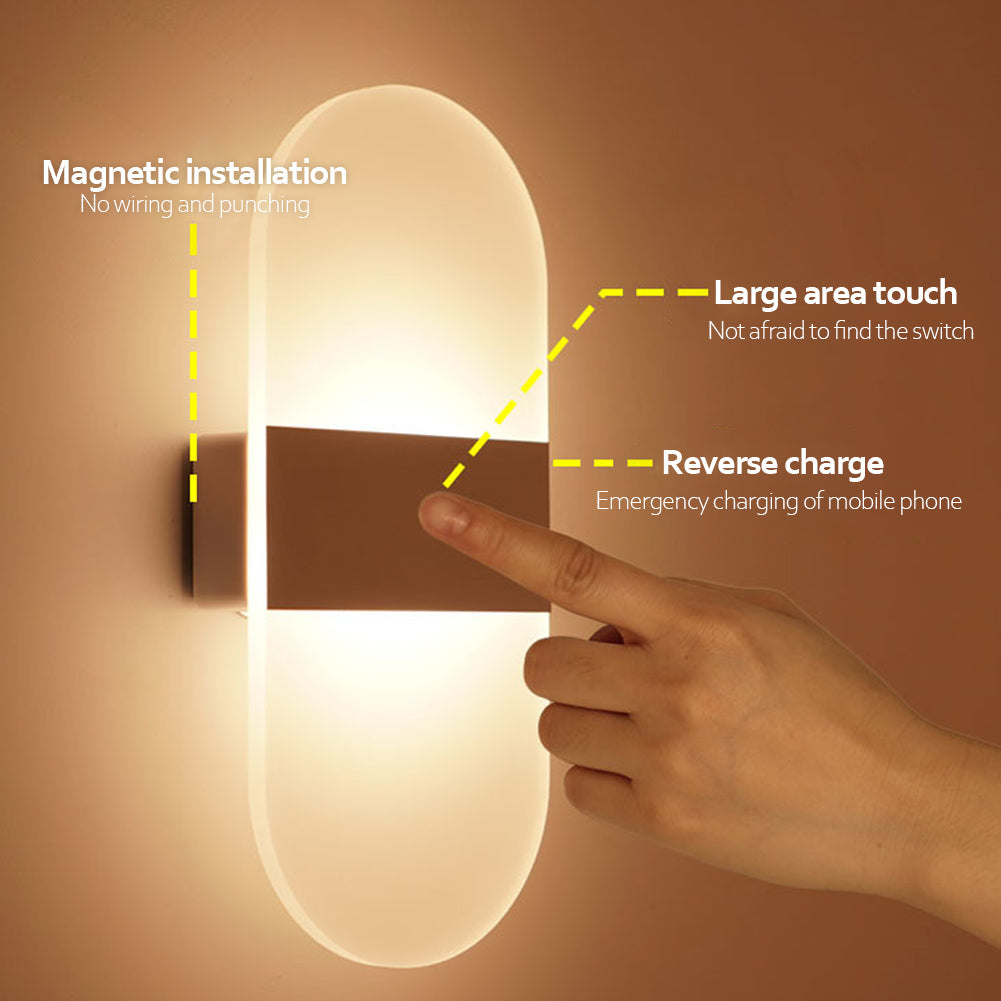 Indoor Sensing USB Charging Wall Lamp    Home Decor Supply | Online Retail | ShoreShopper.com
