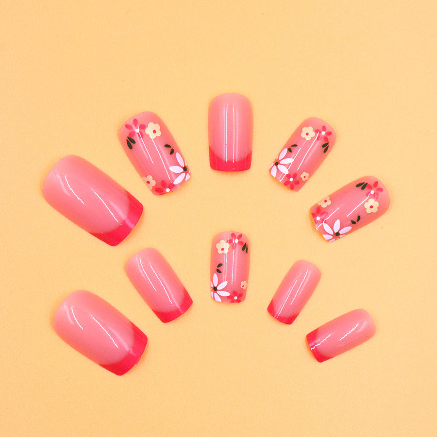 Ice-transparent Multi-color Floral Gentle Sweet Wearable Nail Art    Home Decor Supply | Online Retail | ShoreShopper.com