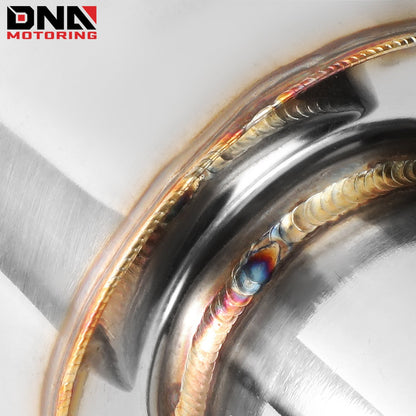 DNA MOTORING Stainless Steel Straight-Through Exhaust Muffler    Home Decor Supply | Online Retail | ShoreShopper.com