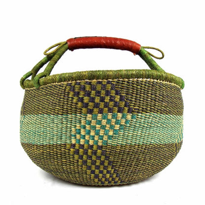 Bolga Market Basket, Large - Mixed Colors    Home Decor Supply | Online Retail | ShoreShopper.com