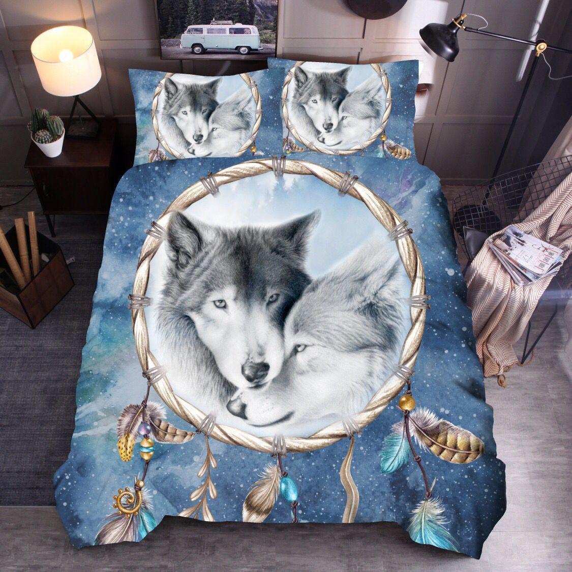 Wolf Cute Animal 3d Bedding Home Textile Down Quilt Cover    Home Decor Supply | Online Retail | ShoreShopper.com