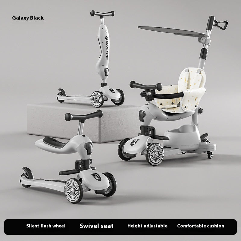 Children's Scooter Multifunctional Music Flash Scooter    Home Decor Supply | Online Retail | ShoreShopper.com