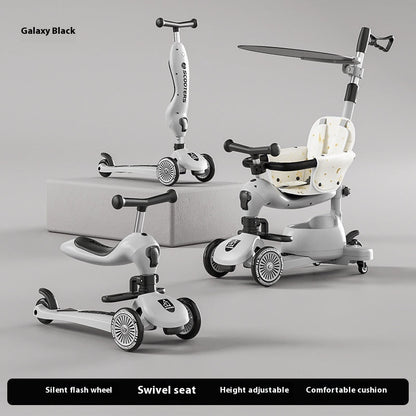 Children's Scooter Multifunctional Music Flash Scooter    Home Decor Supply | Online Retail | ShoreShopper.com