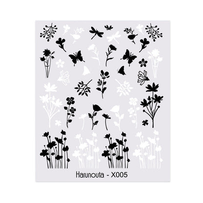 Nail Art Butterfly Sticker Flower Leaf Decal    Home Decor Supply | Online Retail | ShoreShopper.com