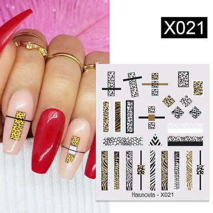 Nail Art Butterfly Sticker Flower Leaf Decal    Home Decor Supply | Online Retail | ShoreShopper.com
