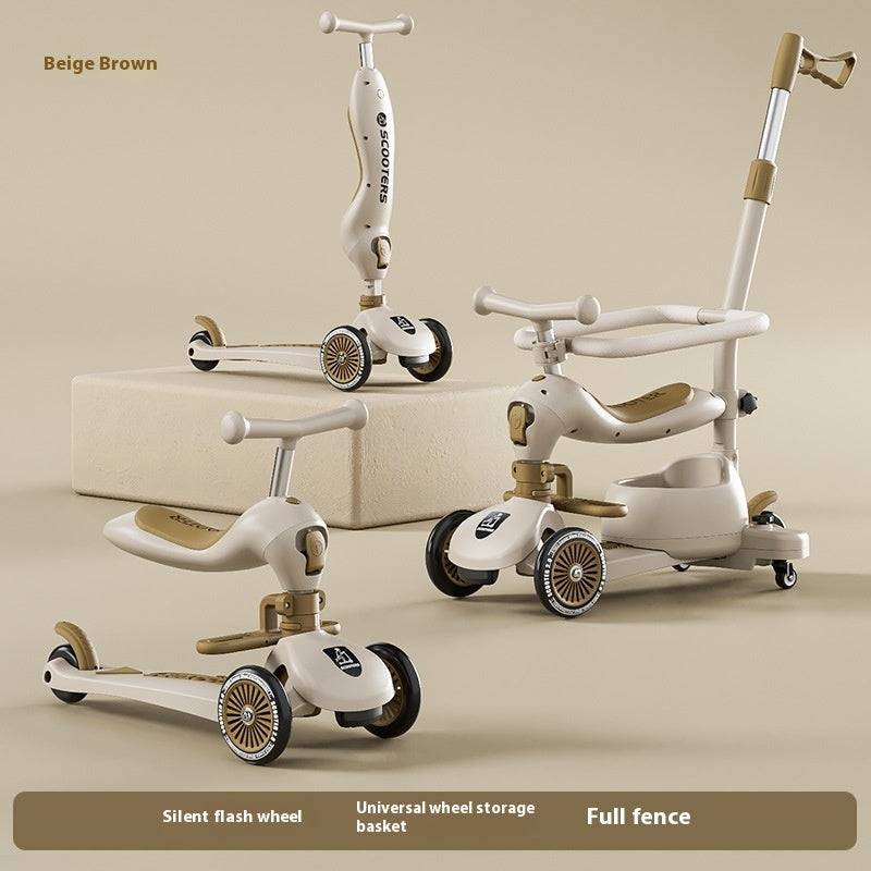 Children's Scooter Multifunctional Music Flash Scooter    Home Decor Supply | Online Retail | ShoreShopper.com
