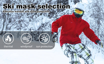 Face Mask, Cold Weather Winter Fleece Thermal Ski Mask Cover for Men Women, Warmer Windproof Breathable, Cold Weather Gear for Skiing, Outdoor, Riding Motorcycle & Snowboarding    Home Decor Supply | Online Retail | ShoreShopper.com