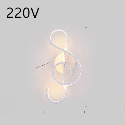 led wall lamp nordic minimalist bedroom bedside lamp    Home Decor Supply | Online Retail | ShoreShopper.com