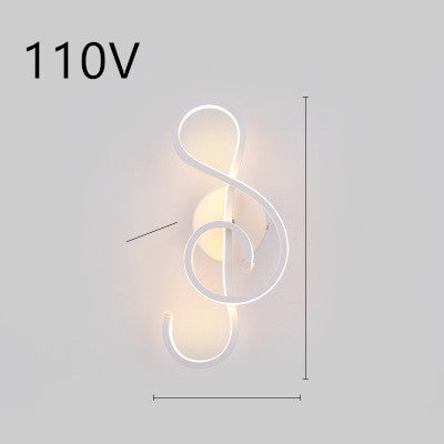led wall lamp nordic minimalist bedroom bedside lamp    Home Decor Supply | Online Retail | ShoreShopper.com