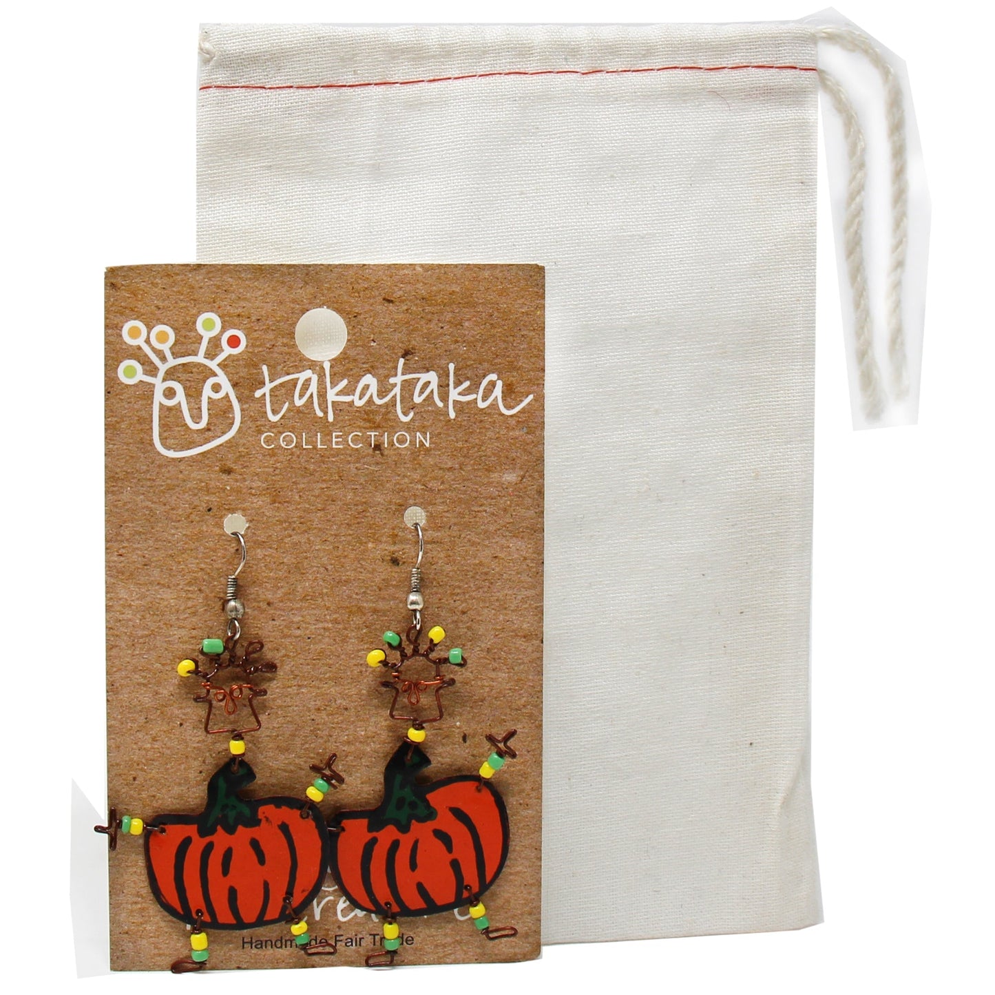 Dancing Girl Pumpkin Earrings - Creative Alternatives    Home Decor Supply | Online Retail | ShoreShopper.com