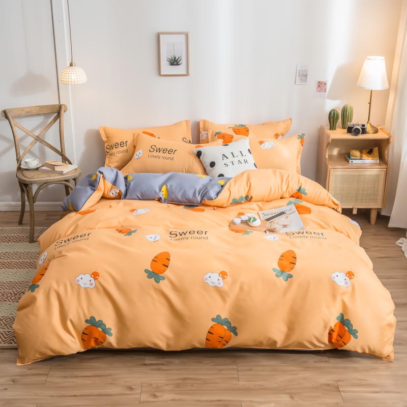 Cover Set Bed Cotton Quilt Bedsheet Bedding Duvet Fitted    Home Decor Supply | Online Retail | ShoreShopper.com