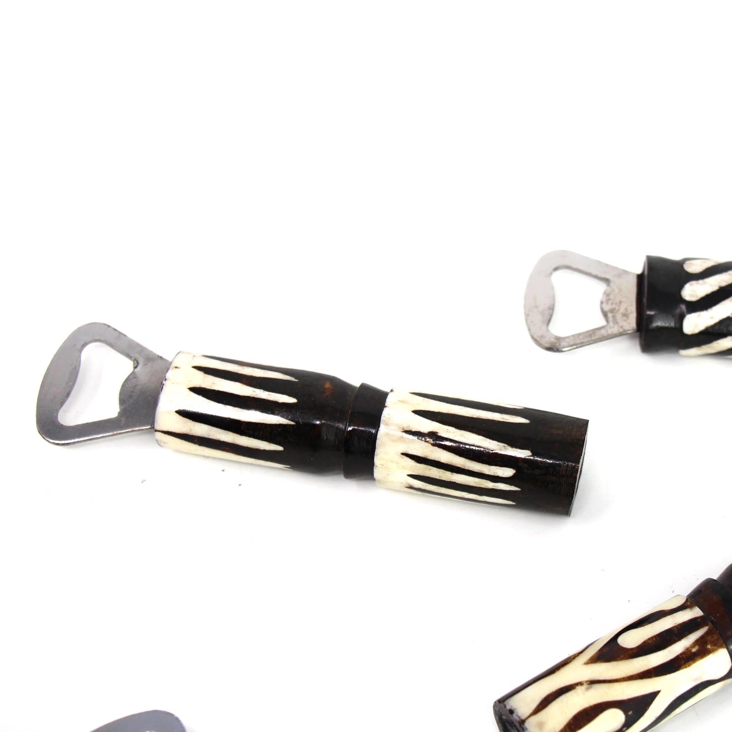 African Batik Bone Bottle Opener, Mixed Designs    Home Decor Supply | Online Retail | ShoreShopper.com